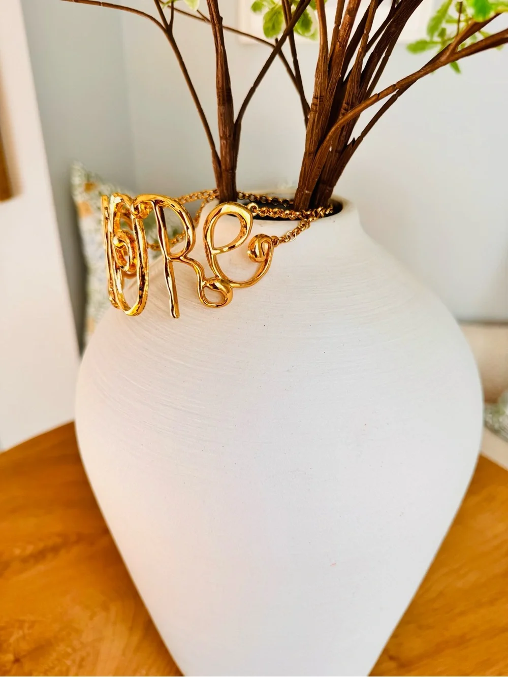 Zara Gold Statement Necklace